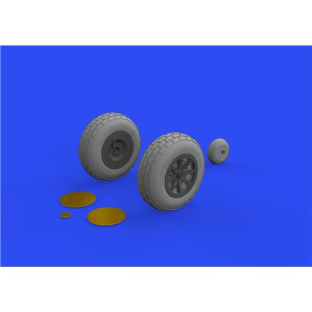 Eduard BRASSIN 1:32 P-40E wheels