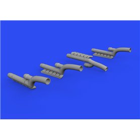 Eduard BRASSIN 1:48 Bf 110G-4 exhaust stacks