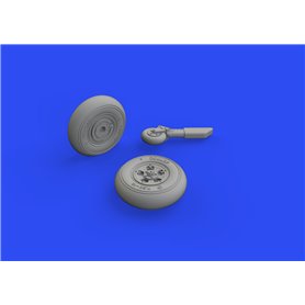 Eduard 1:72 Spitfire Mk.Vc wheels