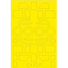 Eduard 1:48 Masks TFACE for Bristol Beaufighter Mk.IF - Revell 