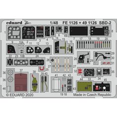 Eduard ZOOM 1:48 Douglass SBD-2 dla Academy