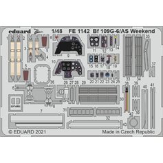 Eduard ZOOM 1:48 Messerschmitt Bf-109 G-6/AS dla Eduard