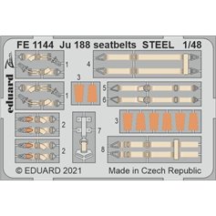 Eduard 1:48 Ju 188 seatbelts STEEL