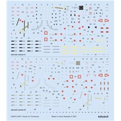 Eduard 1:48 Harrier GR.7/9 stencils