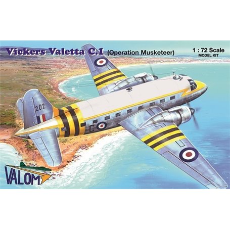 Valom 72150 Vickers Valetta C.1 (Operation Musketeer) 1/72