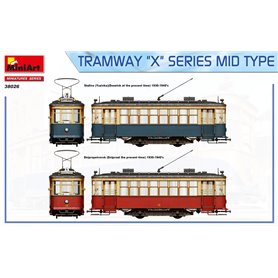 Mini Art 38026 Tramway "X" Series Mid Type