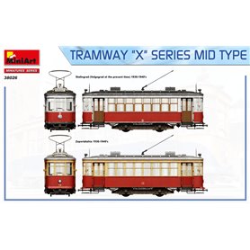 Mini Art 38026 Tramway "X" Series Mid Type