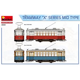 Mini Art 38026 Tramway "X" Series Mid Type
