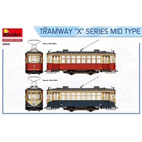 Mini Art 38026 Tramway "X" Series Mid Type