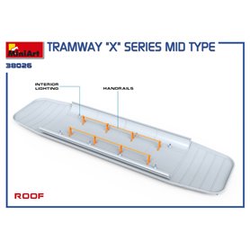 Mini Art 38026 Tramway "X" Series Mid Type