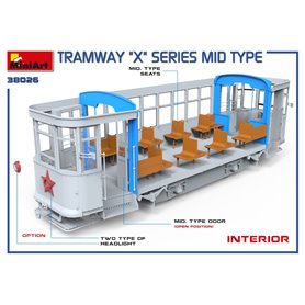 Mini Art 38026 Tramway "X" Series Mid Type