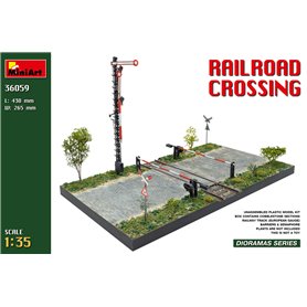 Mini Art 36059 Railroad Crossing