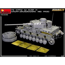 Mini Art 35330 Pz.Kpfw.IV Ausf. H Krupp-Grusonwerk Mid Prod. Aug-Sep 1943