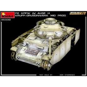 Mini Art 35330 Pz.Kpfw.IV Ausf. H Krupp-Grusonwerk Mid Prod. Aug-Sep 1943