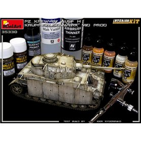 Mini Art 35330 Pz.Kpfw.IV Ausf. H Krupp-Grusonwerk Mid Prod. Aug-Sep 1943