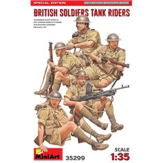 Mini Art 1:35 BRITISH SOLDIERS TANK RIDERS - SPECIAL EDITION