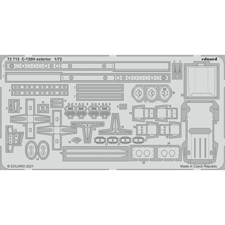 Eduard 1:72 C-130H exterior