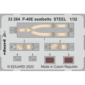 Eduard BIG ED 1:32 P-40E part I