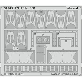 Eduard BIG ED 1:32 PZL P.11c