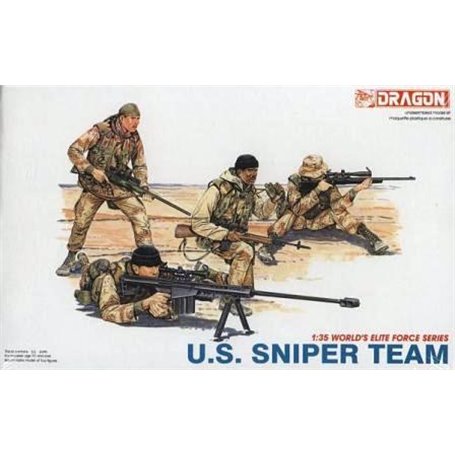 Dragon 1:35 U.S. SNIPER TEAM