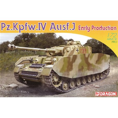 Dragon 1:72 PZ.KPFW.IV AUSF.J EARLY PRODUCTION