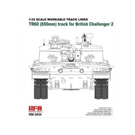 RFM-5054 TR60 (650mm) track for British Challenger 2