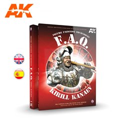 AK-Interactive 630 Książka FAQ FIGURE PAINTING TECHNIQUES