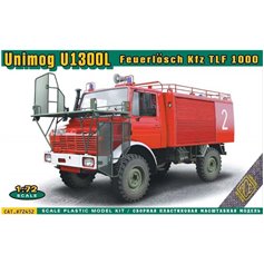 Ace 72452 Unimog U 1300L Feuerloesch Kfz TLF 1000 