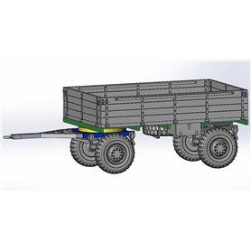 GMU 72002 2-axle trailer 2-AP-3