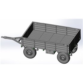 GMU 72002 2-axle trailer 2-AP-3