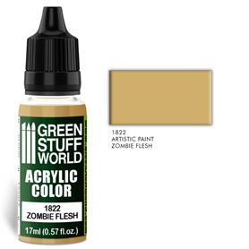 Green Stuff World Acrylic Color ZOMBIE FLESH