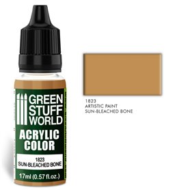 Green Stuff World Farba akrylowa ACRYLIC COLOR - SUN-BLEACHED BONE - 17ml