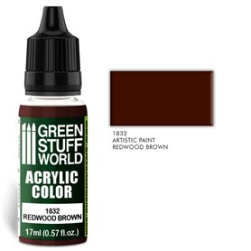 Green Stuff World Acrylic Color REDWOOD BROWN