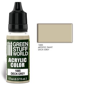 Green Stuff World Farba akrylowa ACRYLIC COLOR - DECK GREY - 17ml