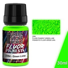 Green Stuff World Pigment FLUOR GREEN LIME - 30ml