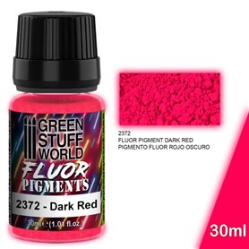 Green Stuff World Pigment FLUOR DARK RED