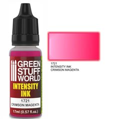 Green Stuff World INKTENSITY - CRIMSON MAGENTA INK - 17ml