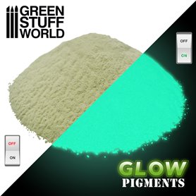 Green Stuff World ment GLOW IN THE DARK - REALITY YELLOW-GREEN