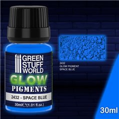 Green Stuff World Pigment GLOW IN THE DARK - SPACE BLUE