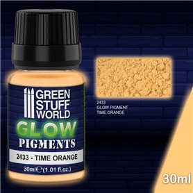 Green Stuff World Pigment GLOW IN THE DARK - TIME ORANGE