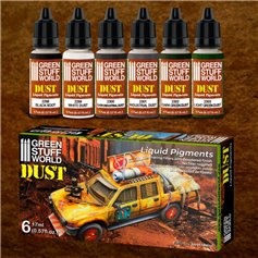 Green Stuff World Liquid Pigments Set Dust