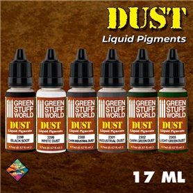 Green Stuff World Zestaw LIQUID PIGMENTS - DUST SET