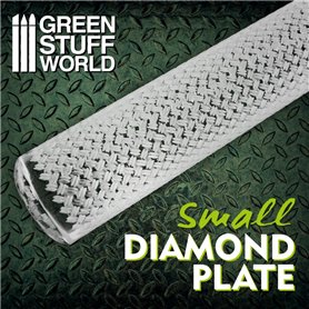 Green Stuff World Green Stuff World ROLLING PIN - wałek do podstawek DIAMOND PLATE - SMALL
