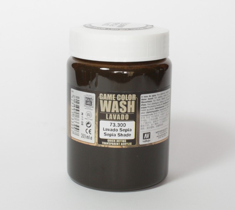 Vallejo Sepia Wash, 17ml