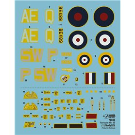 Arma Hobby 70043 Hurricane Mk.II b  - Model Kit