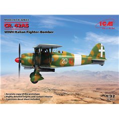ICM 1:32 CR.42AS - WWII ITALIAN FIGHTER-BOMBER