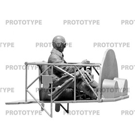 ICM 32111 WWII Axis Pilots in the cockpit (German, Italian, Japanese) (100% new molds)