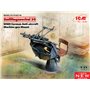 ICM 35714 Zwillingssockel 36, WWII German Anti-aircraft Machihe gun Mount (100% new molds)