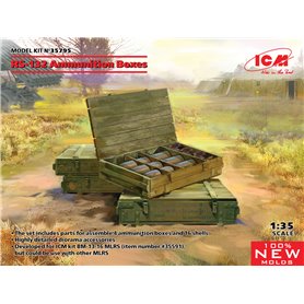 ICM 35795  RS-132 Ammunition Boxes (100% new molds)