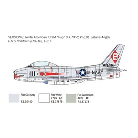 Italeri 1:48 North American FJ-2/3 Fury